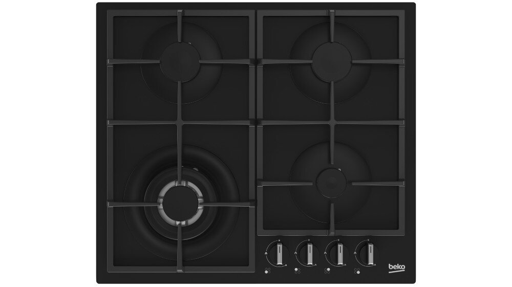Płyta gazowa BEKO HIYG64225SBOP wydajne palniki gazowe wymiary moc cztery pola gotowania