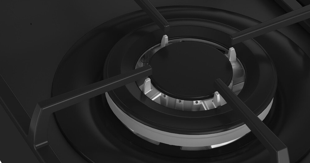 PŁYTA BEKO HIYG64225SBOP palnik wok większa moc szybsze gotowanie