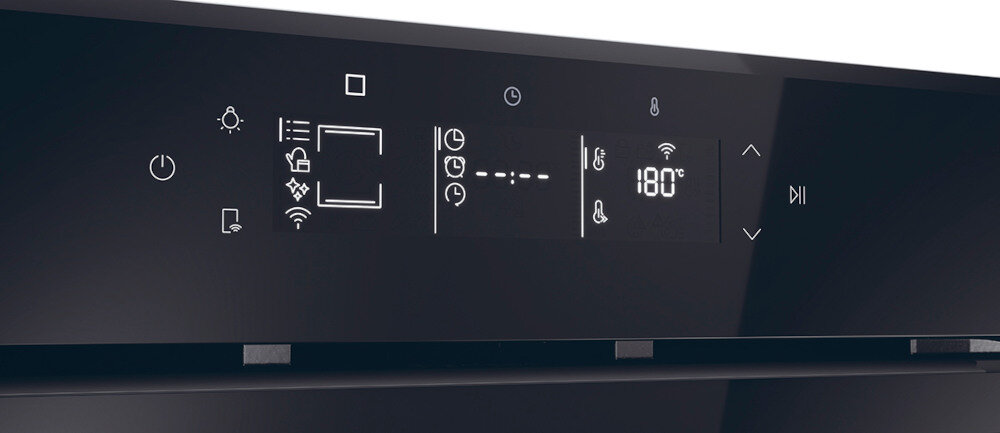 PIEKARNIK HAIER H6 ID25G3YTB SERIA 4 Dotykowy wyświetlacz dotykowy ekran trzy sekcje swoboda łatwe sterowanie ustawienia Funkcja programy