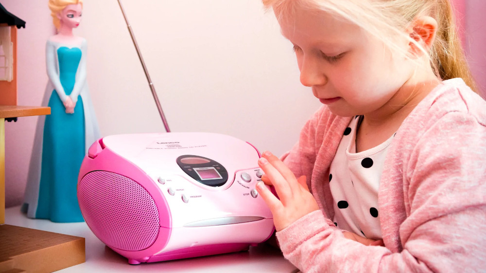 Radioodtwarzacz LENCO SCD-24 - napęd cd