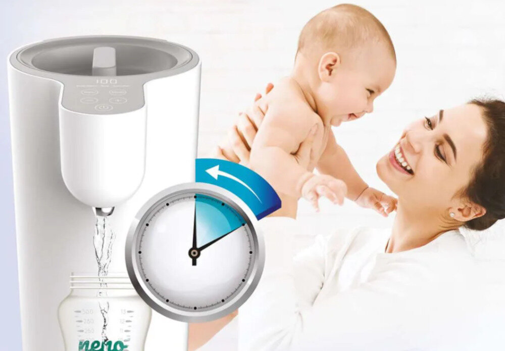 Ekspres NENO do mleka modyfikowanego Aqua oszczednosc czasu
