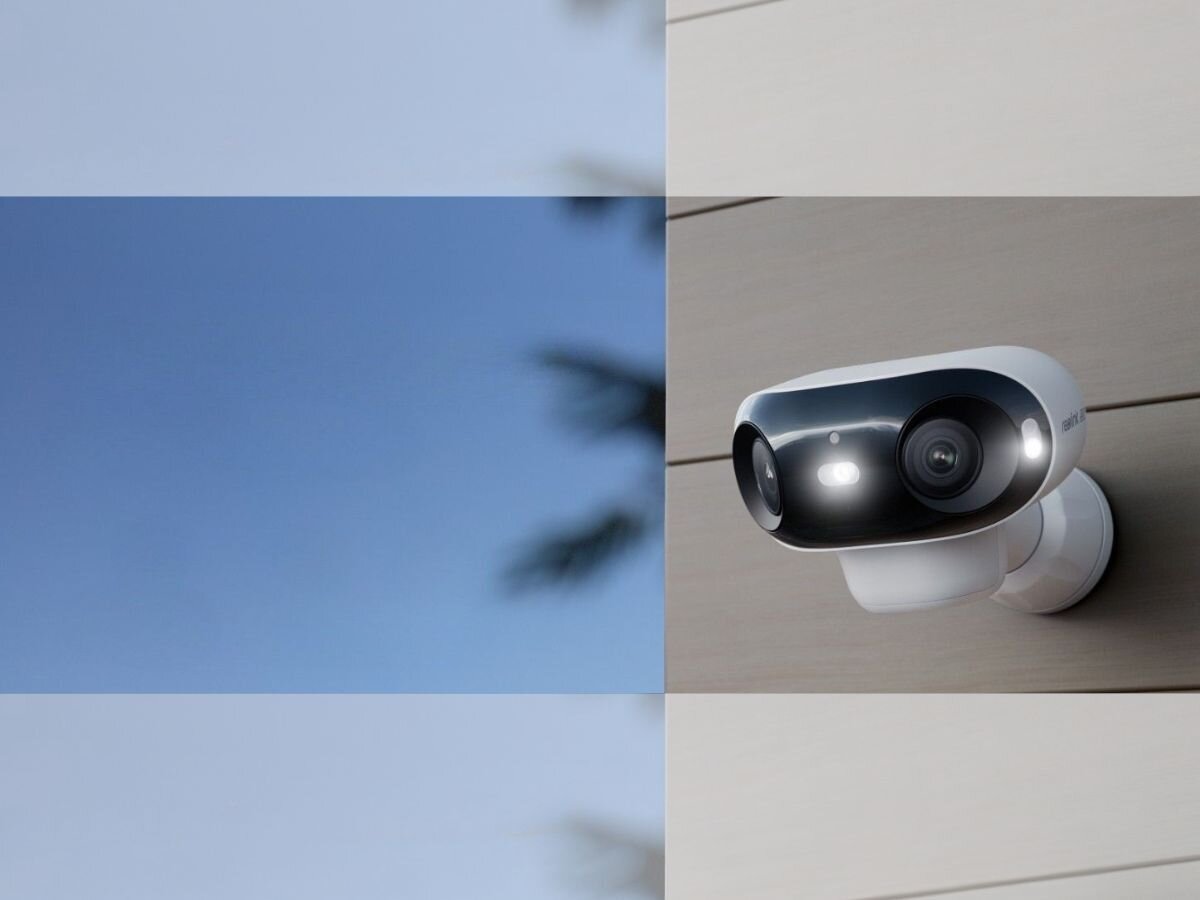 REOLINK Argus Series B740X kamera zamontowana na rogu budynku