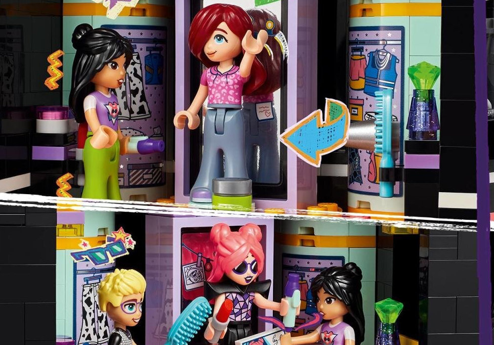 LEGO 42619 Friends Autobus koncertowy gwiazdy popu zabawa edukacja rozwój wyposażenie kreatywność