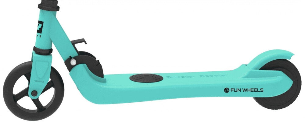 Hulajnoga elektryczna REBEL Fun Wheels Biały koła 5,5 calowe komfortowa jazda po nierównym terenie tłumią drgania doskonała przyczepność do podłoża