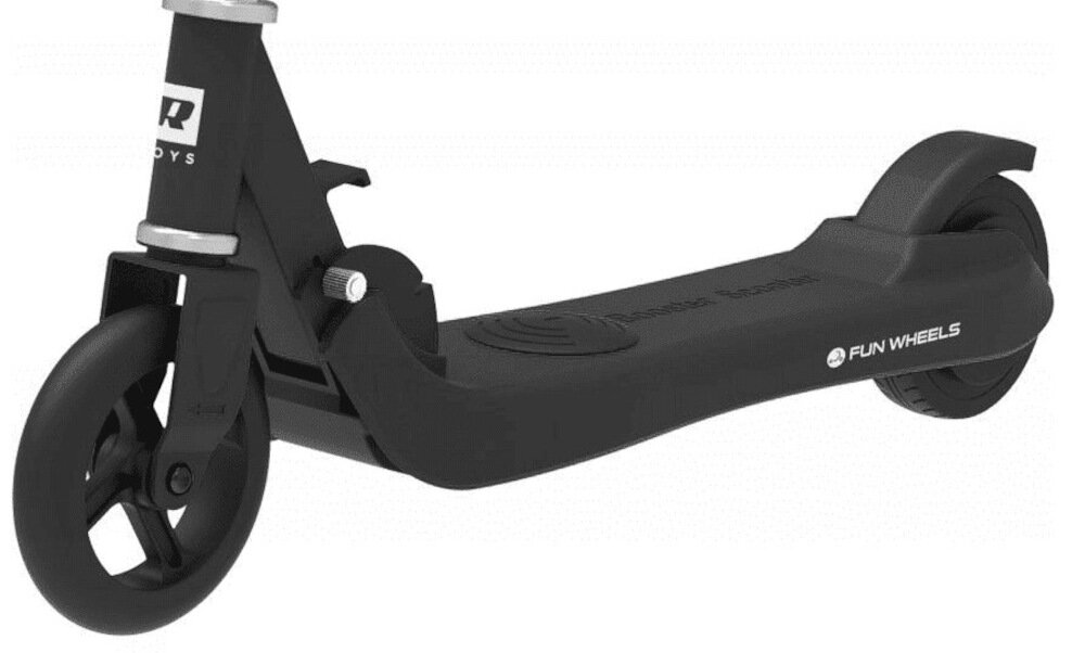 Hulajnoga elektryczna REBEL Fun Wheels Biały szeroki pokład antypoślizgowa powłoka