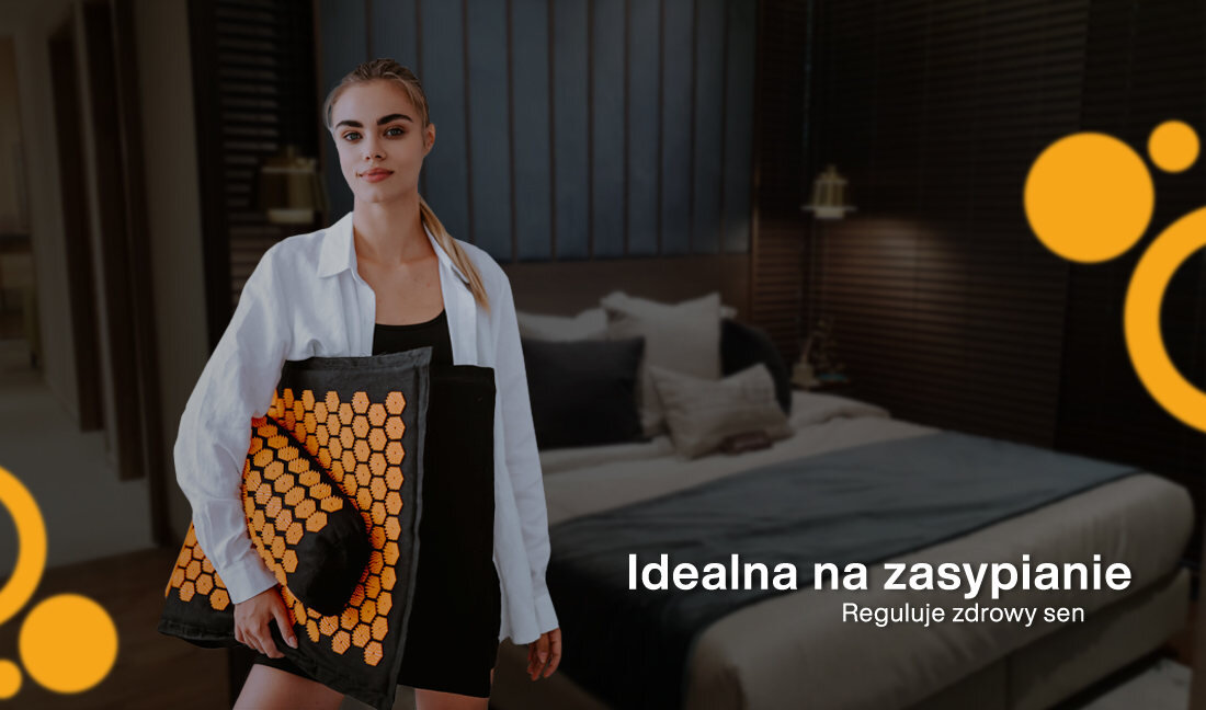 Mata do akupresury MEDIVON Chronos ECO XXL wsparcie sen regenracja jakość sen