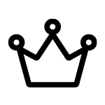 Ikonka podkreślająca nowoczesny design dwudrzwiowej lodówki Samsung RB34C675DWW