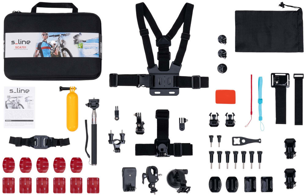 Akcesoria do kamer GÖTZE & JENSEN S_Line SCA701-XL widok 3 zawartość zestawu