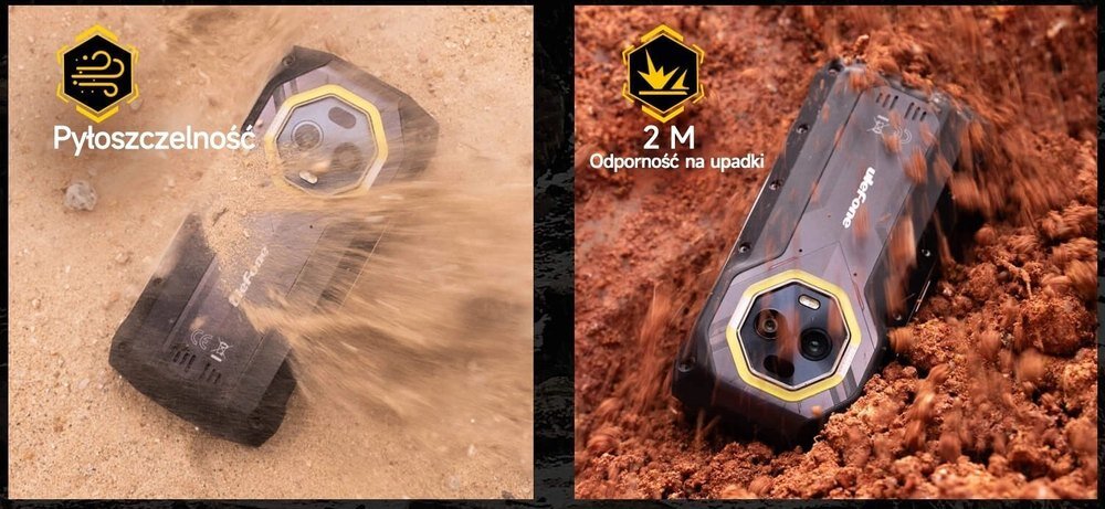 ULEFONE Armor Mini 20 Pro telefon z certyfikatem IP68 IP69K MIL-STD-810H