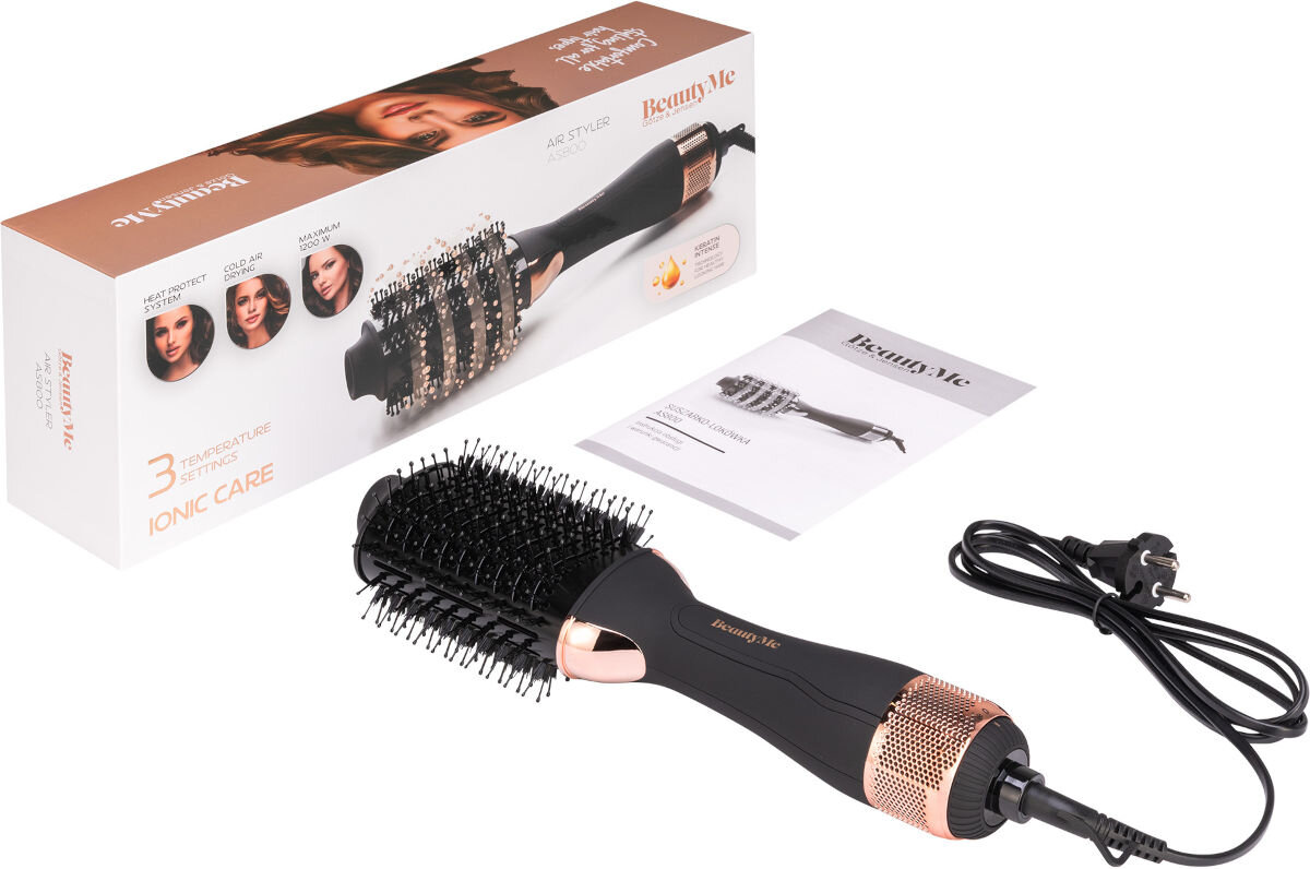 Suszarko-lokowka BEAUTYME AS800 moc szczotka