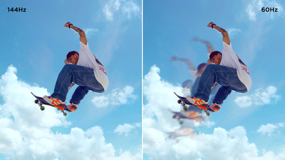 Telewizor TCL X955  - odświeżanie