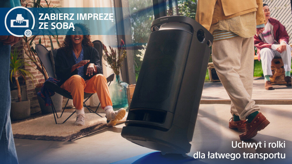 Power audio SONY SRS-XV900  - uchwyt