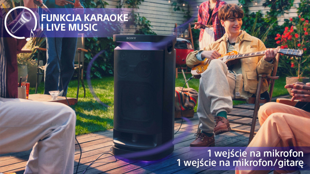 Power audio SONY SRS-XV900  - karaoke