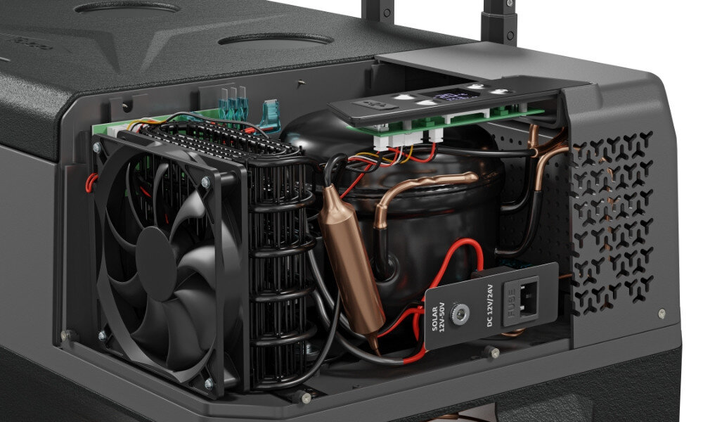 Lodowka YOLCO BCX40 Carbon maly przenosny idealny wysoka jakosc wykonanie temperatura