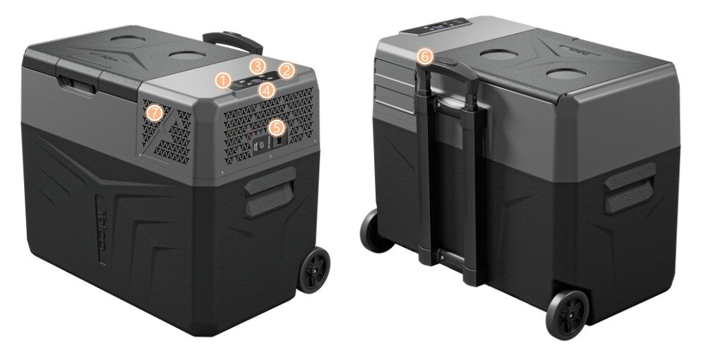 Lodowka YOLCO BCX40 Carbon