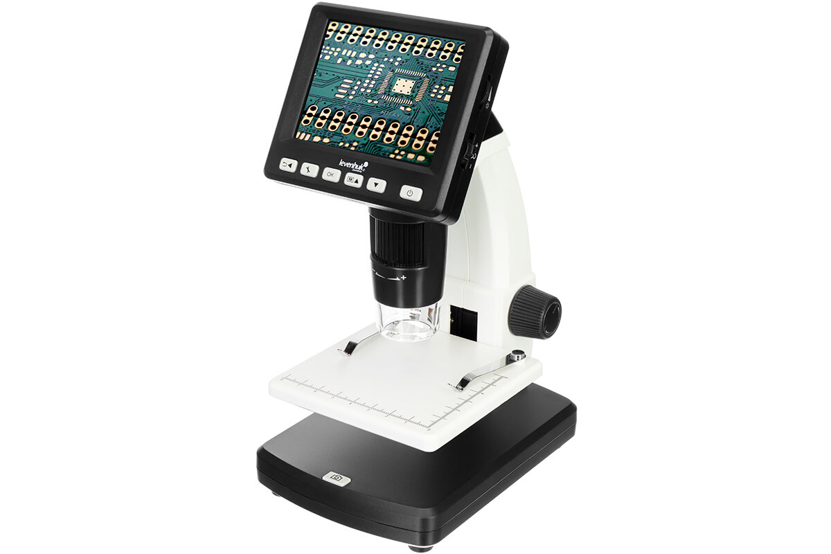Mikroskop cyfrowy LEVENHUK DTX 500 LCD powiększenie LCD 3,5 cala