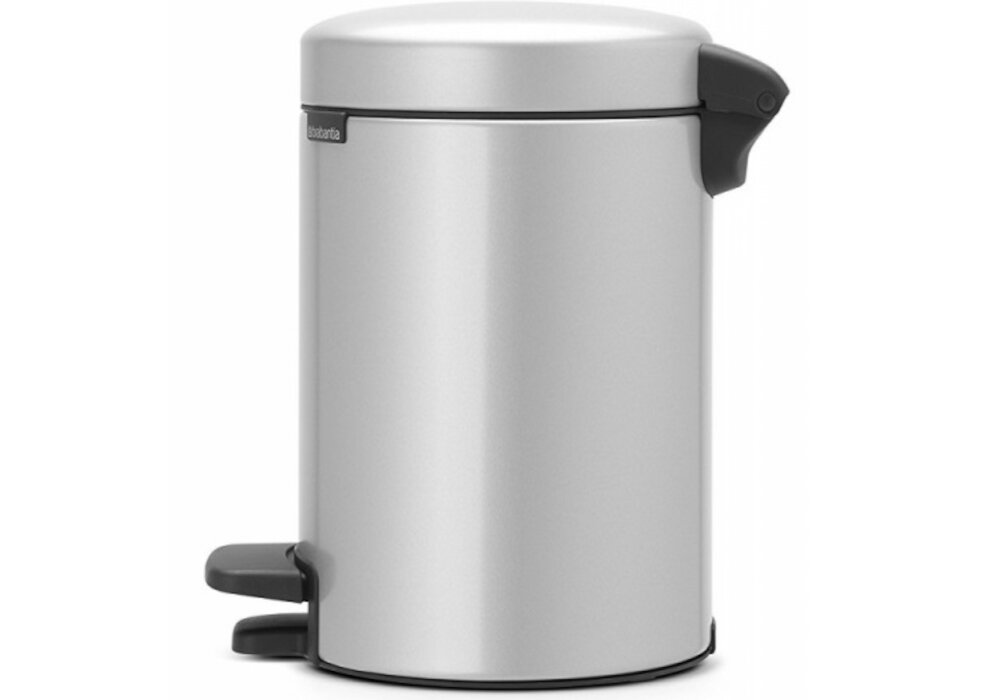 Kosz na śmieci BRABANTIA 113260 NewIcon 3L szary latwa obsluga higieniczne i wygodne