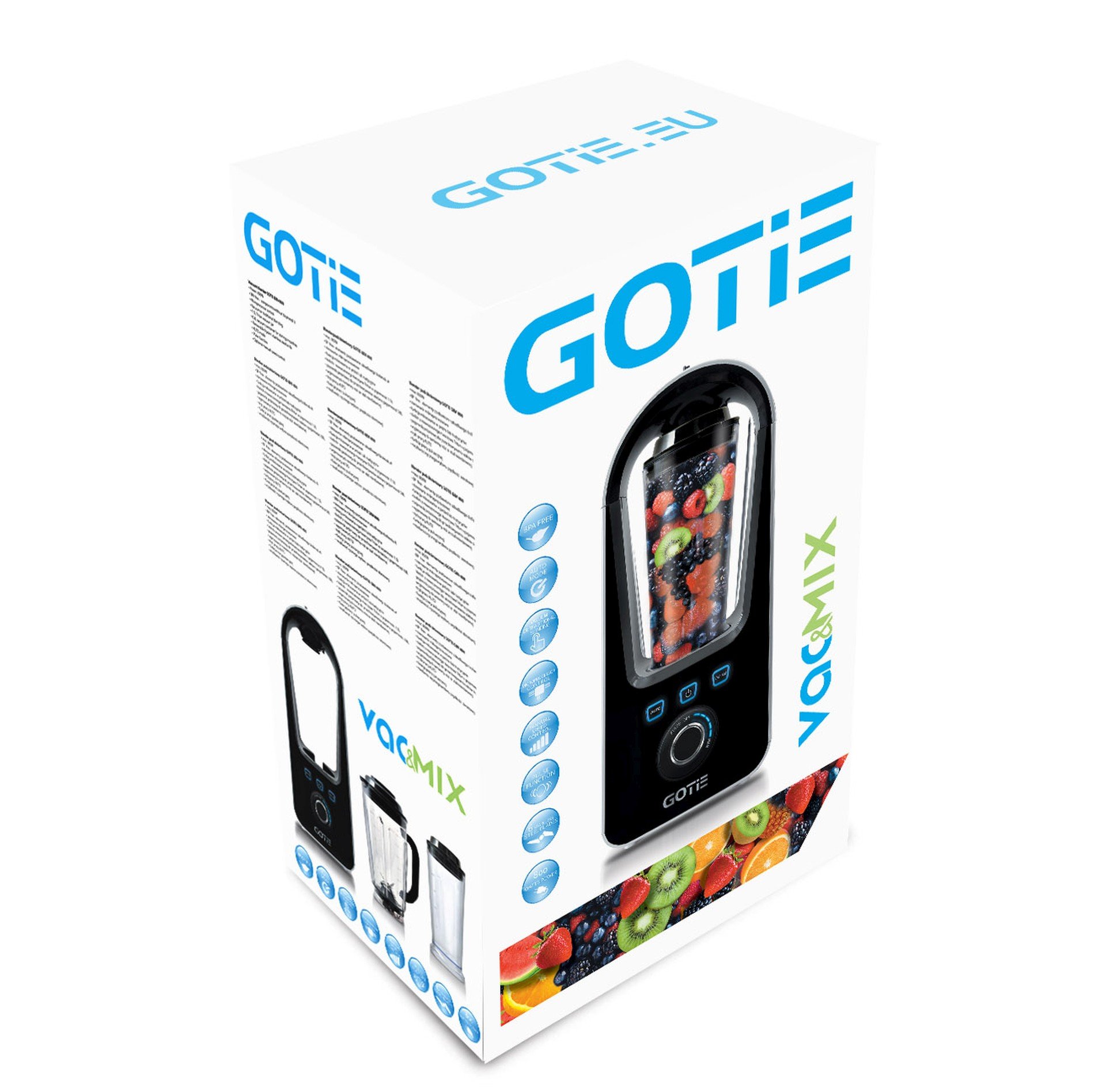 BLENDER PRÓŻNIOWY GBV-800