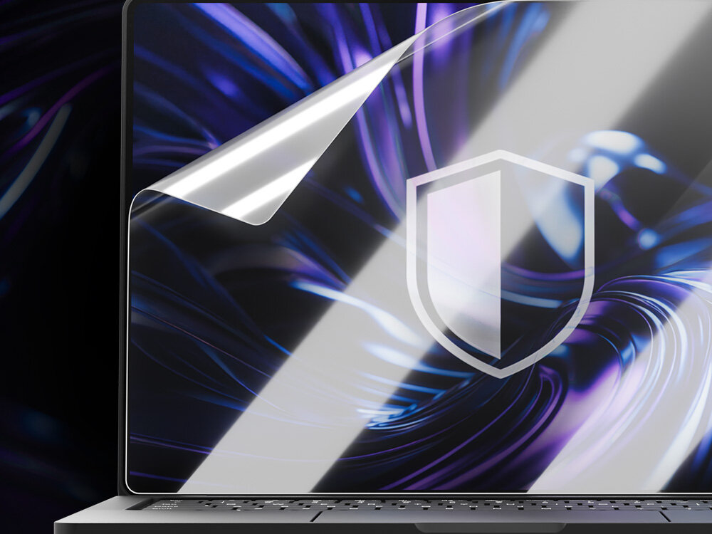 Szkło hybrydowe 3MK Hardy Fusion do Samsung Galaxy Book3 Pro 14 (2 szt.), bardzo cienka ale odporna, niska waga, smukły profil, przeuszcza światło