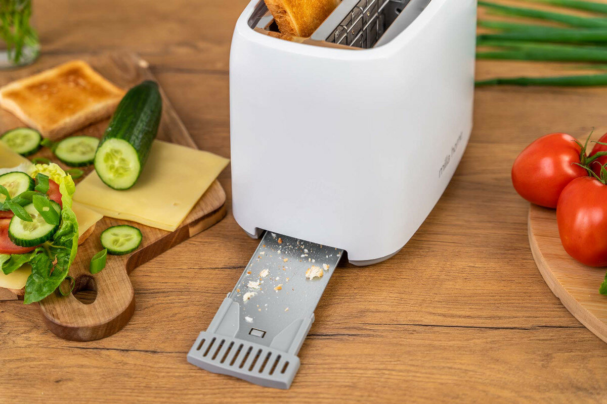 Toster MILLA HOME MTO001WE tacka schowek