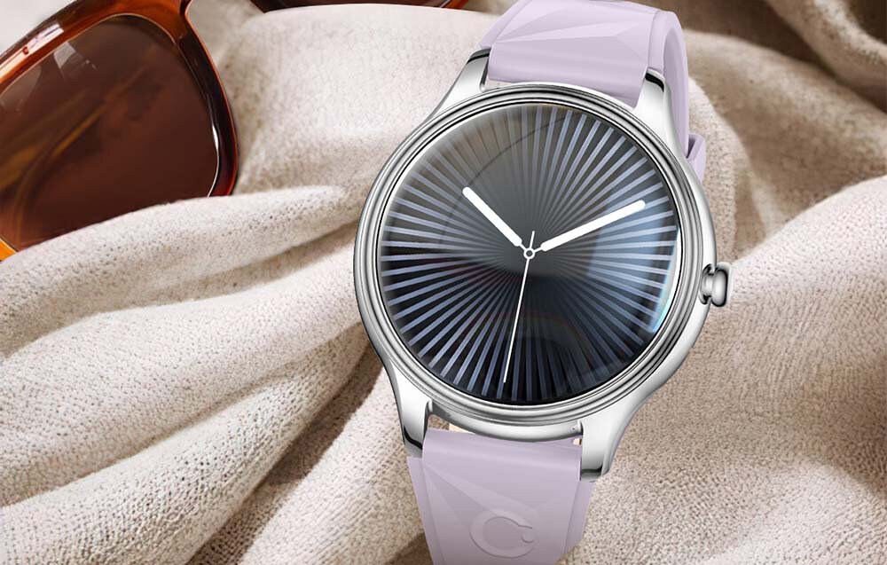 Smartwatch COLMI L28, Bluetooth, zdrowie, sporty, powiadomienia, smartwatch w zbliżeniu na tarczę