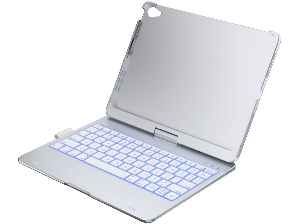 Etui z klawiaturą TYPECASE Flexbook Touch do iPad, bateria, oszczędność, niezawodność, bezprzewodowość, iPad w trybie namiotu do rysowania rysikiem