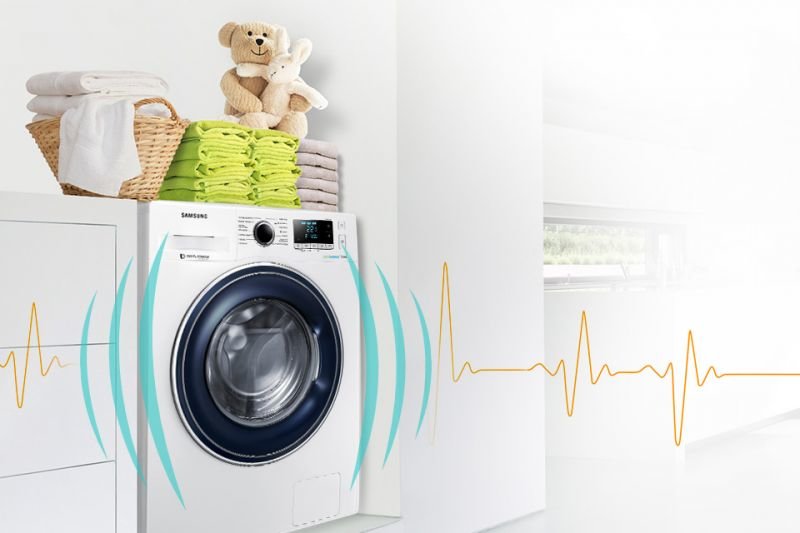 Samsung Kontrola napięcia. Bezpieczeństwo wpływające na trwałość pralki