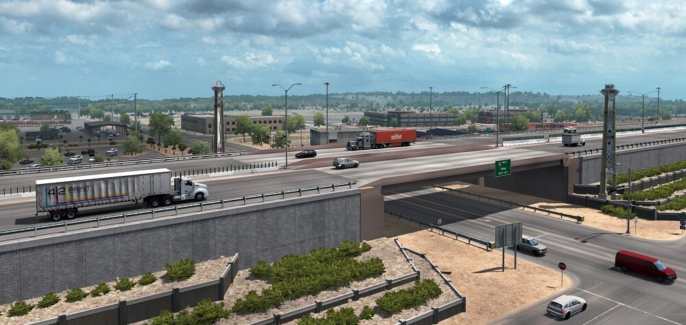 American Truck Simulator New Mexico Gra PC screen z gry Mexico