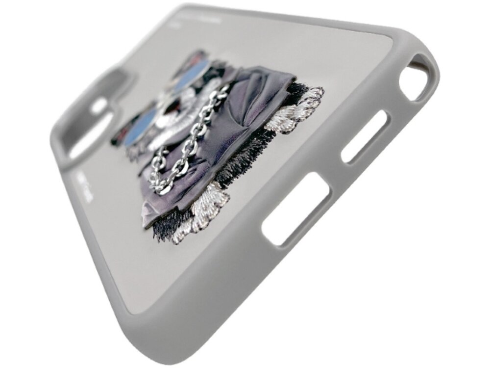 Nimmy Glasses Cool Dog - trójwymiarowe detale, piesek, łańcuch, okulary