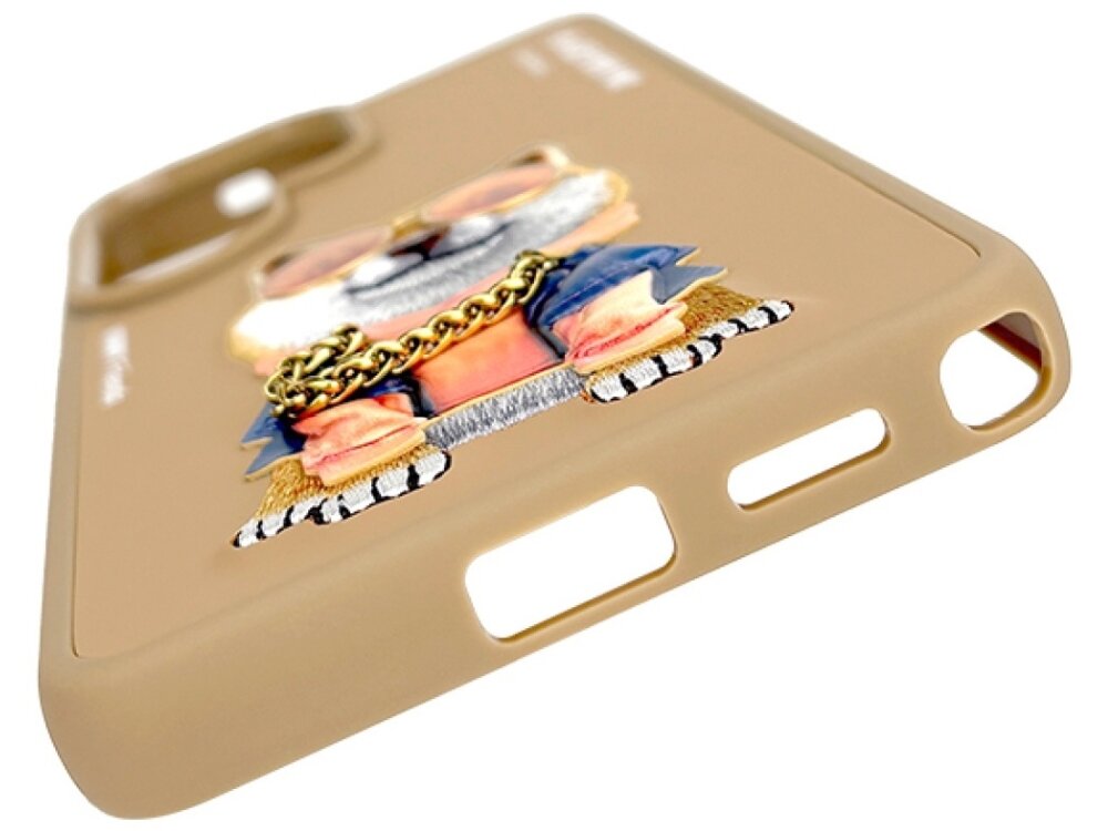 Nimmy Glasses Cool Dog - trójwymiarowe detale, piesek, łańcuch, okulary