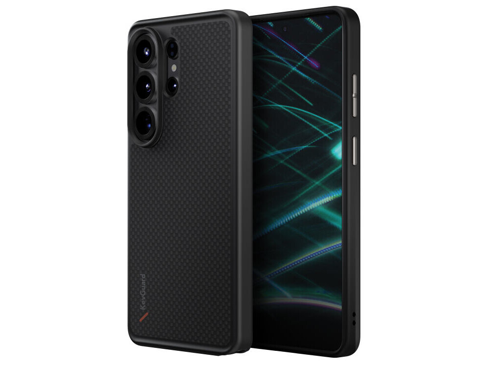 Etui UNIQ Keva MagClick Charging do Samsung Galaxy S26 Ultra Czarny - smukłe, wytrzymałe, elastyczne, TPU i PC