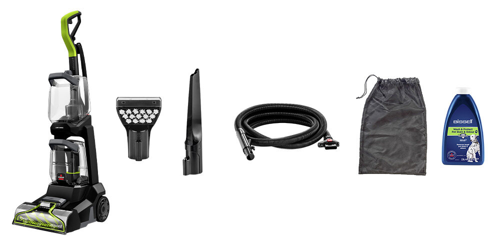 Odkurzacz BISSELL PowerWash Pet 3878N Co znajduje się w zestawie zestaw akcesoria komplet wyposazenie
