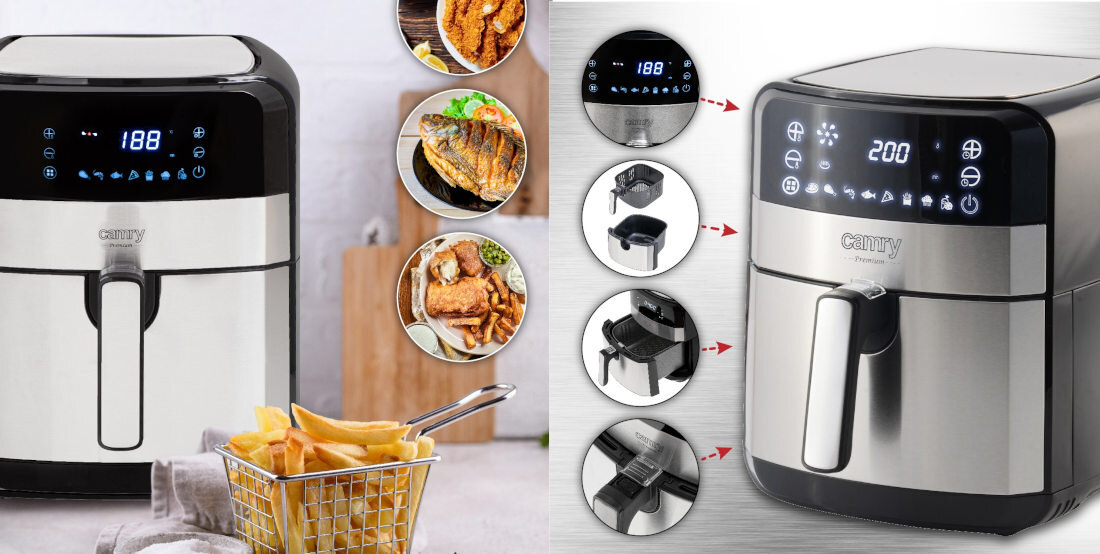 Frytkownica beztluszczowa CAMRY CR 6311 Air Fryer
