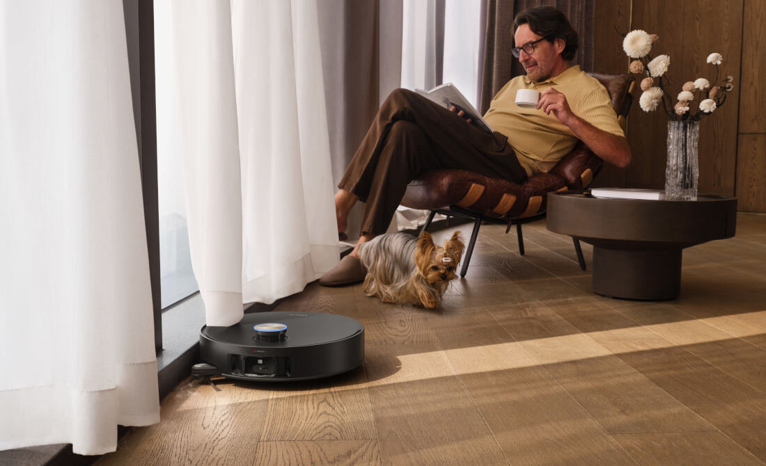 Robot sprzątający DREAME X50 Ultra Czarny Splątane włosy  HyperStream™ DuoBrush funkcja rozplątywania konstrukcja kanału powietrznego