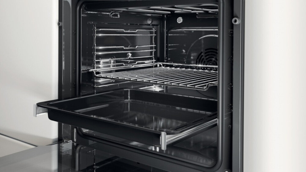 Piekarnik WHIRLPOOL OMK58CU1SX Elektryczny Inox A+ prowadnice teleskopowe