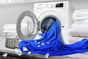 Samsung Bęben Diamond. Dba o delikatne tkaniny Samsung Bęben Diamond. Dba o delikatne tkaniny