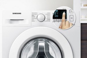 Samsung Wygodne rozwiązanie. Ustaw czas zakończenia prania Samsung Wygodne rozwiązanie. Ustaw czas zakończenia prania