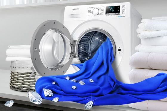 Samsung Bęben Diamond. Dba o delikatne tkaniny Samsung Bęben Diamond. Dba o delikatne tkaniny