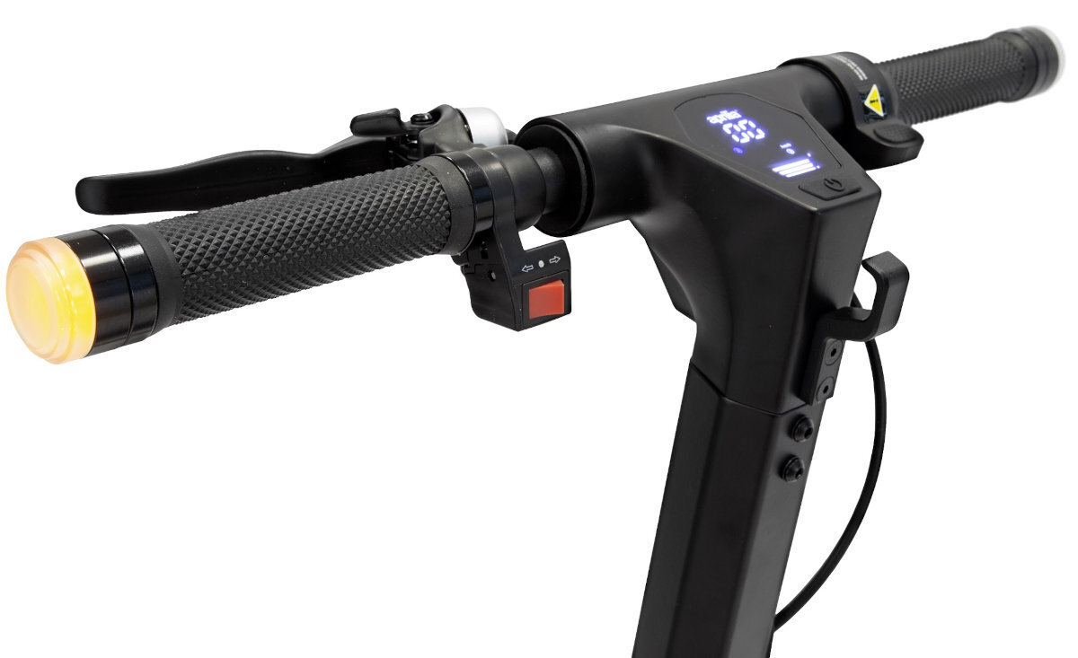 Hulajnoga elektryczna APRILIA E-SR2 Czarno-czerwony w zestawie ładowarka instrukcja obsługi w języku polskim karta gwarancyjna