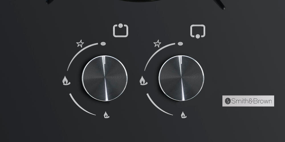 SMITH&BROWN SHO-G231-BP3 płyta elektryczny zapalacz gaz pokrętło prosto wygodnie palnik zawór