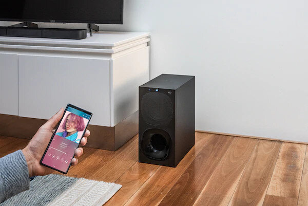 Soundbar SONY HT-S20R - odtwarzanie muzyki 