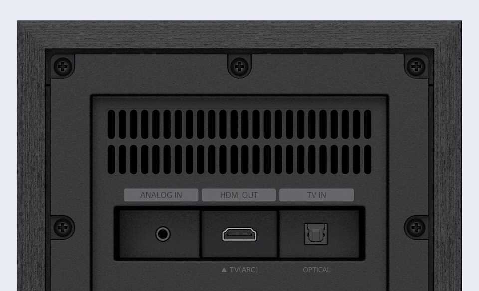 Soundbar SONY HT-S20R - Konfiguracja 