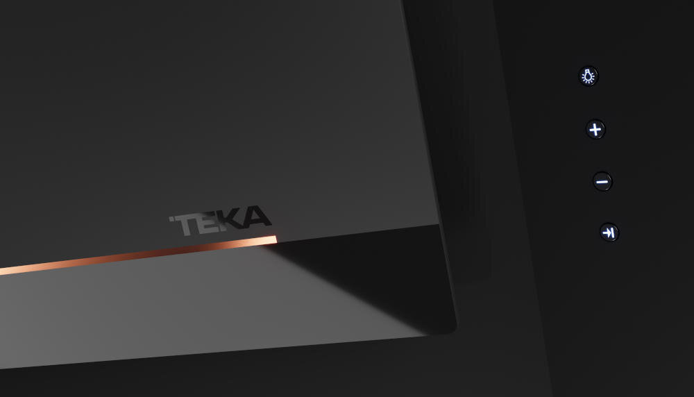 TEKA DVI 88-G1 EOS BM pochłanianie panel sterowanie