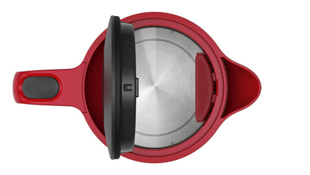 Czajnik BOSCH MyMoment TWK2M164 Czerwony Szerokie otwarcie wygodny dostęp wnętrze