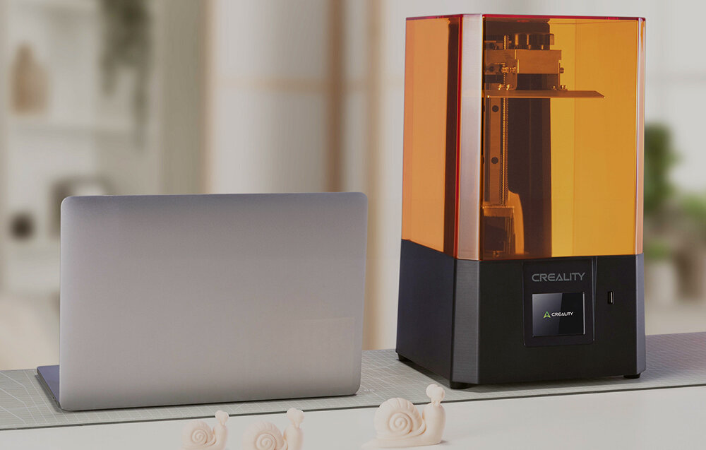 CREALITY Halot R6 kompaktowym wymiarom 4.25 kg Zabezpieczenie ze szkła hartowanego ekran LCD przed zarysowaniami i wyciekami żywicy