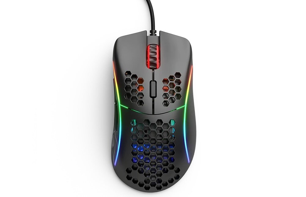 Mysz GLORIOUS PC Gaming Race Model D- - wygląd ogólny przyjemniejsza rozgrywka szereg udogodnień
