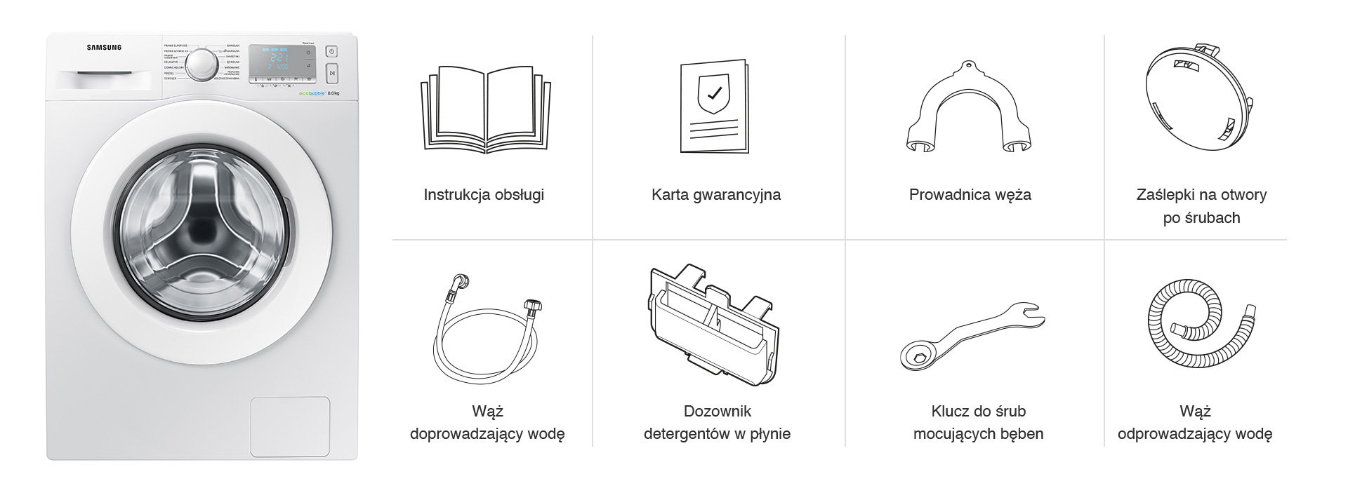 Samsung Pralka Ww80j5346ma  W Opakowaniu1920x686