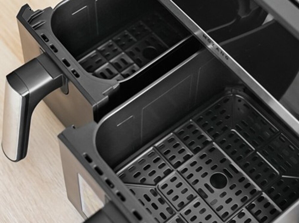 Air Fryer Frytkownica beztłuszczowa MOZANO Duofry Unlimited 9l WI-FI 8 Programów równomierne smażenie potraw, swodobny przepływ ciepłego powietrza, mniejsza ilość tłuszczu, możliwość mycia w zmywarce