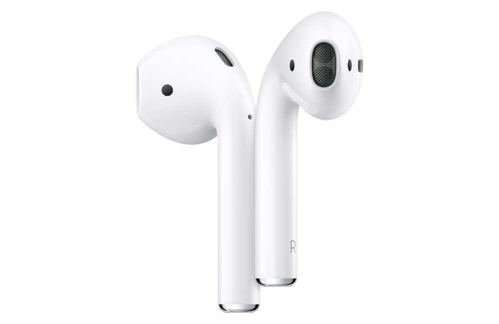 SŁUCHAWKI BLUETOOTH APPLE AIRPODS II DOKANAŁOWE Z ŁADOWARKĄ BIAŁE MV7N2ZM/A  wbudowany mikrofon akcelerometr mikrofon połączenia słyszalność
