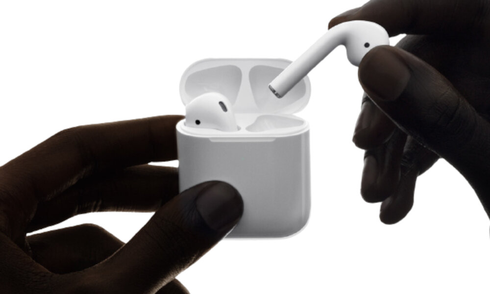 SŁUCHAWKI BLUETOOTH APPLE AIRPODS II DOKANAŁOWE Z ŁADOWARKĄ BIAŁE MV7N2ZM/A SIRI stuknięcie w słuchawkę
